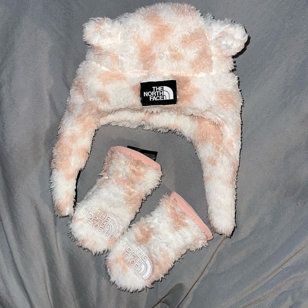Baby Northface hat and gloves